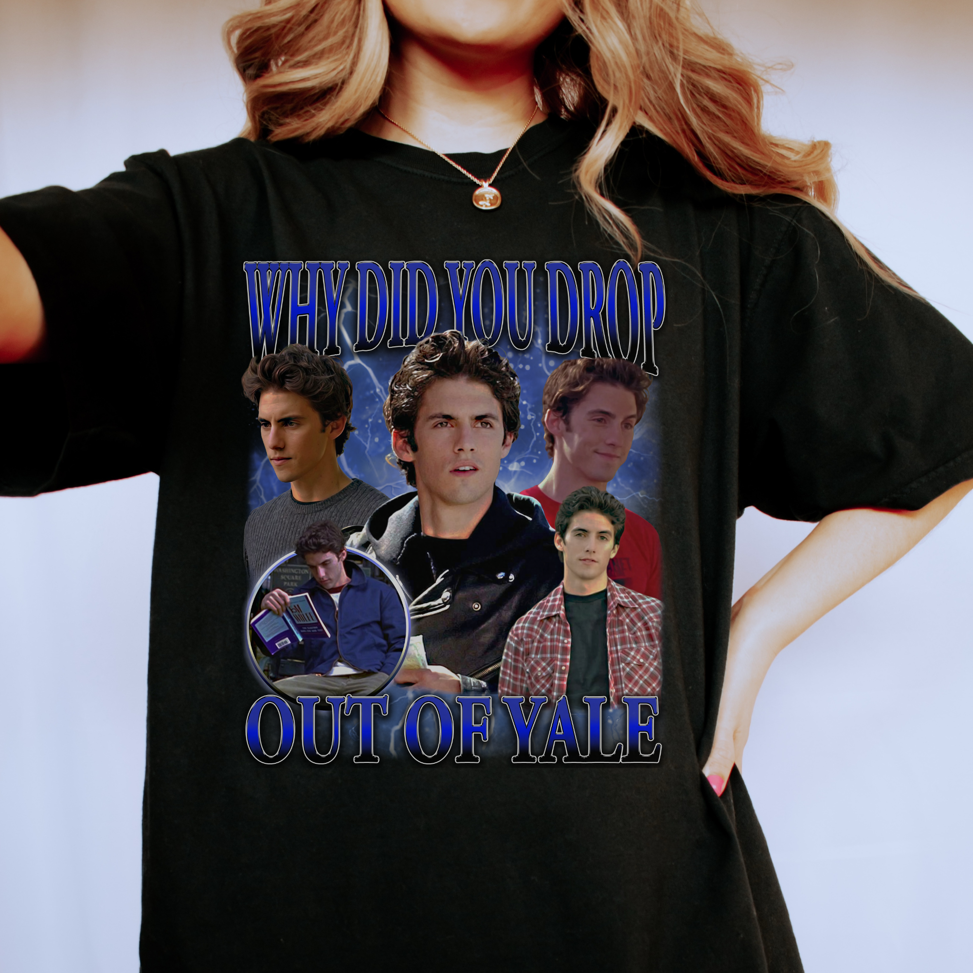 Jess 90s Vintage Shirt - Retro 90s Style T-Shirt for Men & Women - Perfect for Casual Wear, Parties, and 90s Themed Events