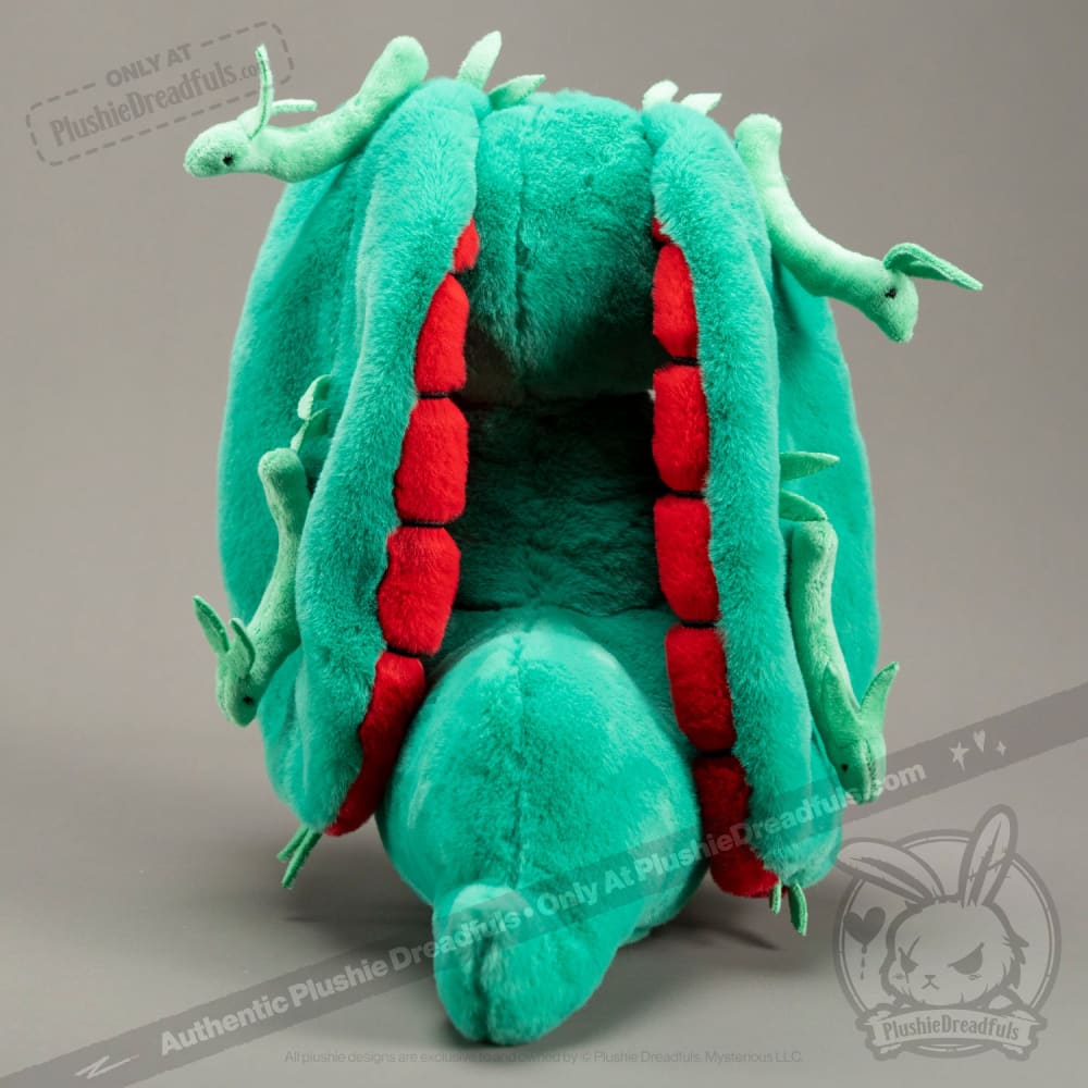 Plushie Dreadfuls Medusa Rabbit Stuffed Animal - Soft Cuddly Toy for Kids, Gifts & Collectors | Perfect for Bedroom Decor, Anxiety Relief & Greek Mythology Fans