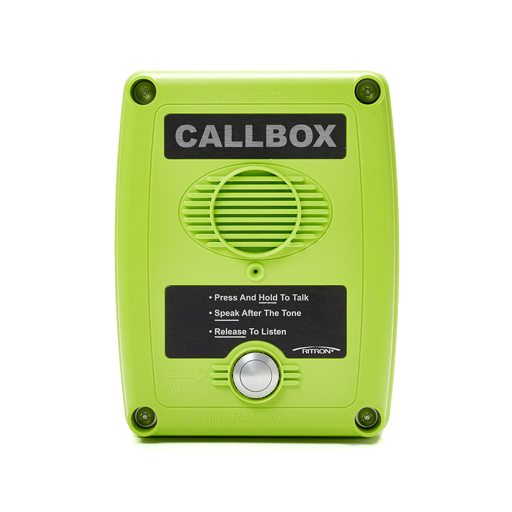 Ritron Callbox - Wireless Intercom System for Home & Business Security - Ideal for Apartments, Offices, and Gated Communities