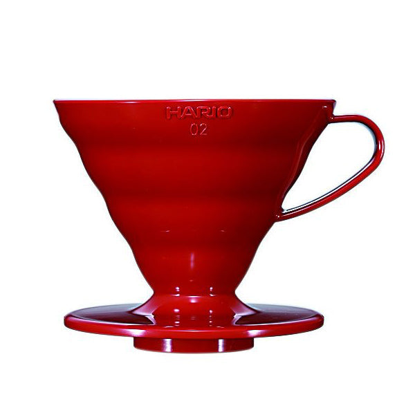 Hario V60 Plastic Coffee Dripper - Pour Over Coffee Maker for Home Brewing, Perfect for Single Cup or Small Batch Brewing | Ideal for Coffee Enthusiasts & Baristas