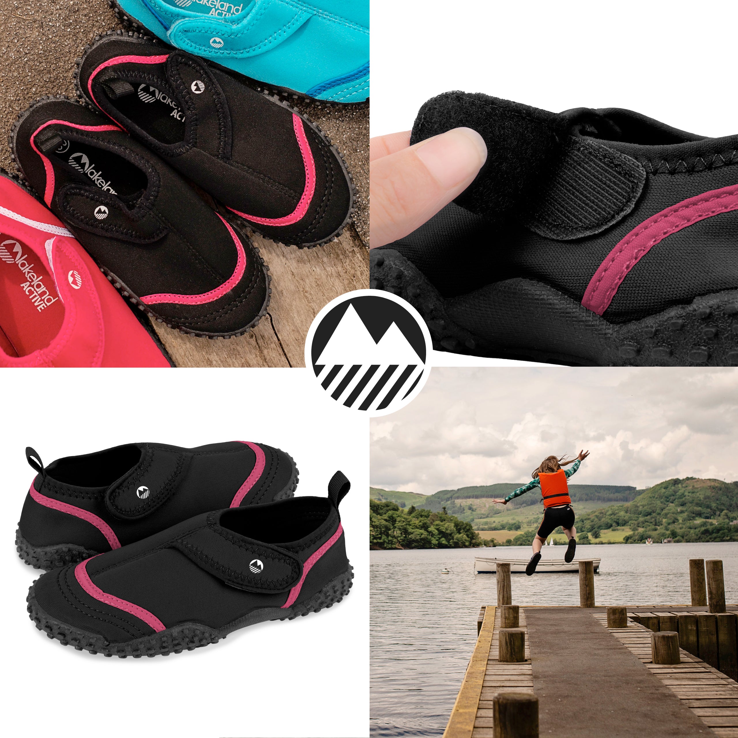 Infant & Kids' Seathwaite Water Shoes - Quick-Dry, Non-Slip, Comfortable for Beach, Pool & Outdoor Activities