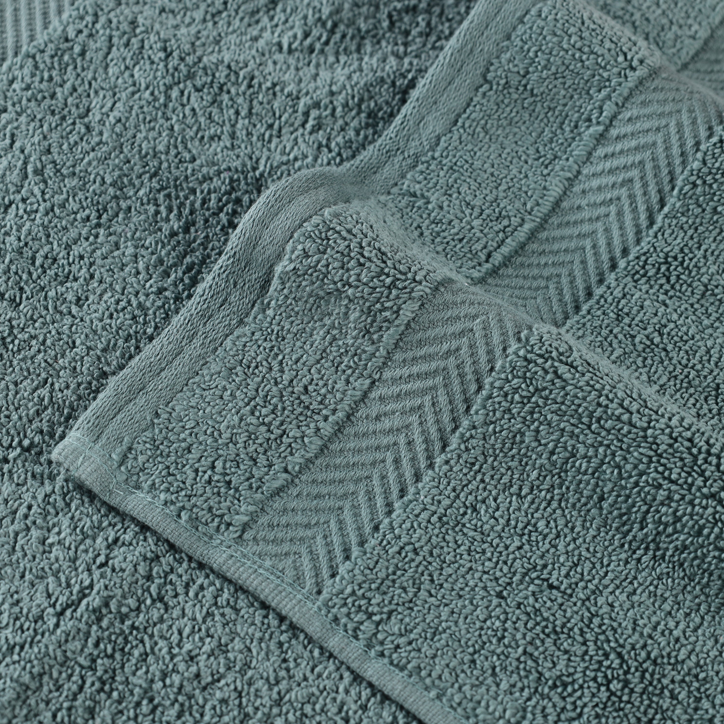 Premium Zero Twist Cotton Towels - Ultra Soft & Highly Absorbent 12-Piece Bath Towel Set for Spa, Gym & Luxury Home Use