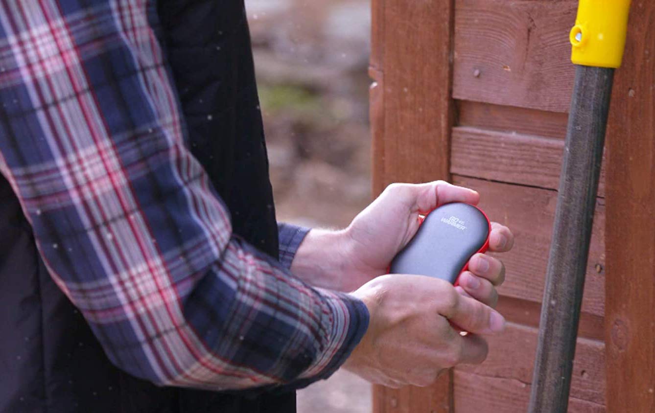 Spark Innovators Go Warmer - Portable Rechargeable Personal Heater for Home, Office & Travel | Fast Heating USB Hand Warmer | Perfect for Camping, Outdoor Activities & Cold Weather