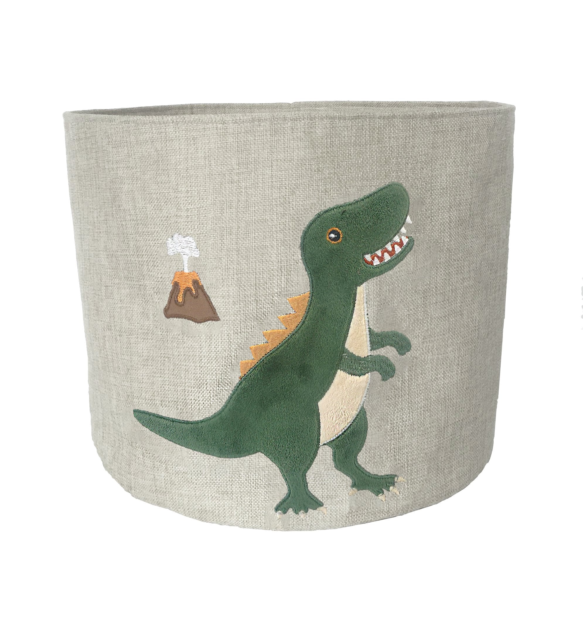 Dinosaur Toy Storage Bin for Kids - Organize Toys, Books & More - Perfect for Playrooms, Bedrooms & Classrooms