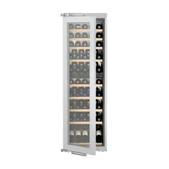 Liebherr 80 Bottle Stainless Steel Wine Cooler Refrigerator - Perfect for Home Bars, Restaurants & Wine Cellars