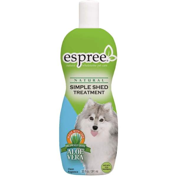 Espree Simple Shed Treatment for Dogs - 20oz Dog Hair Shedding Control Solution | Reduces Shedding & Promotes Healthy Coat | Perfect for Grooming, Bathing & Seasonal Shedding Management