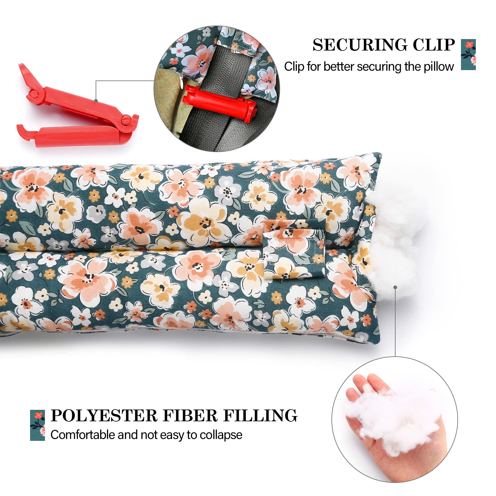 Post-Surgery Mastectomy Pillow with Pocket - Comfort for Chemo & C-Section Recovery (Green) - Car & Home Use