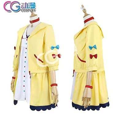 Inugami Korone VTuber Cosplay Costume for Women - Cute Anime Uniform Halloween Carnival Outfit for YouTube Streamers & Anime Conventions
