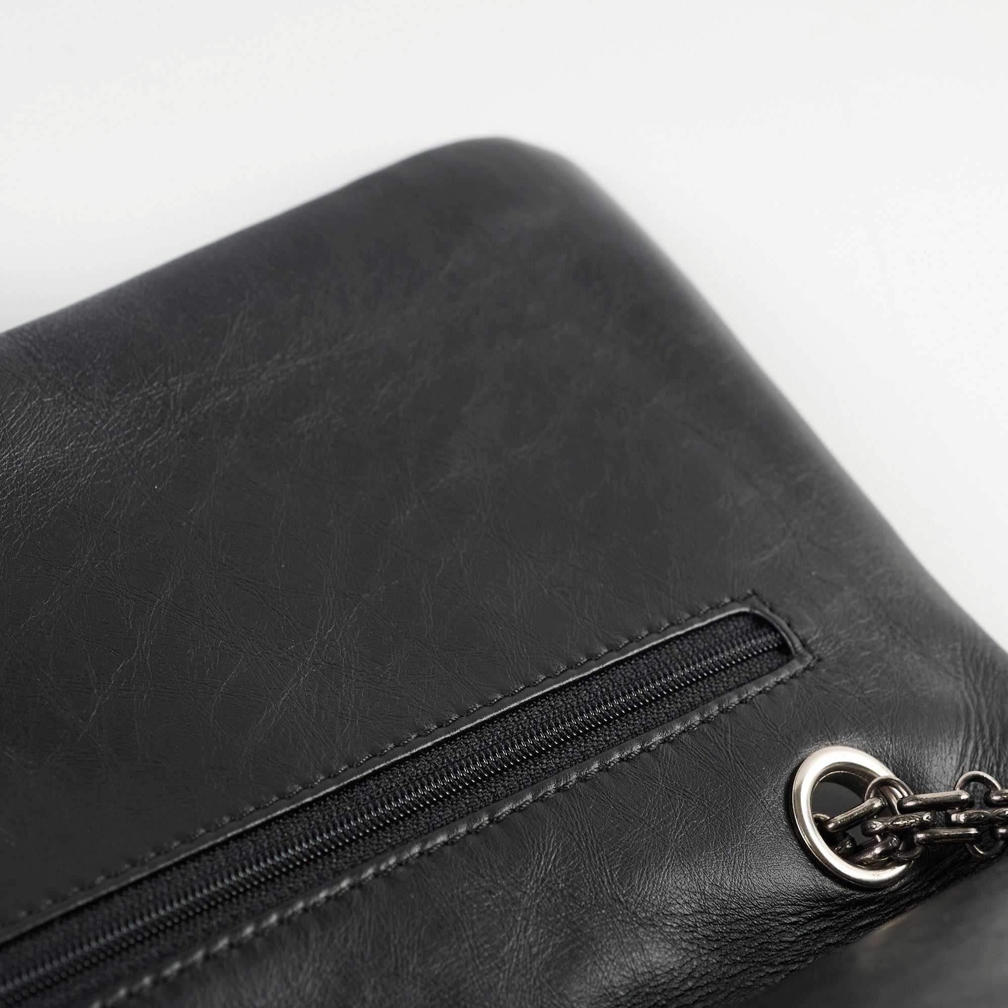 Chanel Reissue 2.55 Large (227 Size) Black Calfskin Bag with Ruthenium Hardware - Luxury Shoulder Bag for Women, Perfect for Work, Evening Events & Special Occasions