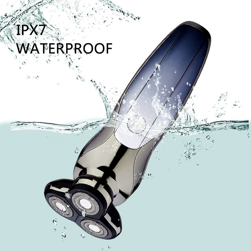 Bald Head Shaver for Men - Electric Shaver & Trimmer with USB Charging, Waterproof Design - Perfect for Travel, Gym & Daily Shaving (Color: A)
