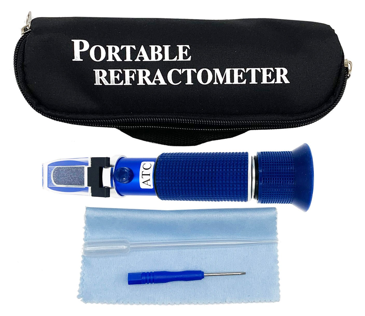 Digital Salinity Refractometer 0-28% with Automatic Temperature Compensation (ATC) - Perfect for Aquariums, Hydroponics & Marine Water Testing