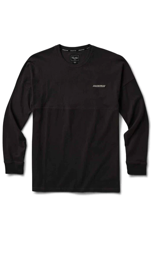 Primitive Souvenir Men's Long Sleeve Black T-Shirt - Casual Streetwear for Urban Style & Everyday Comfort