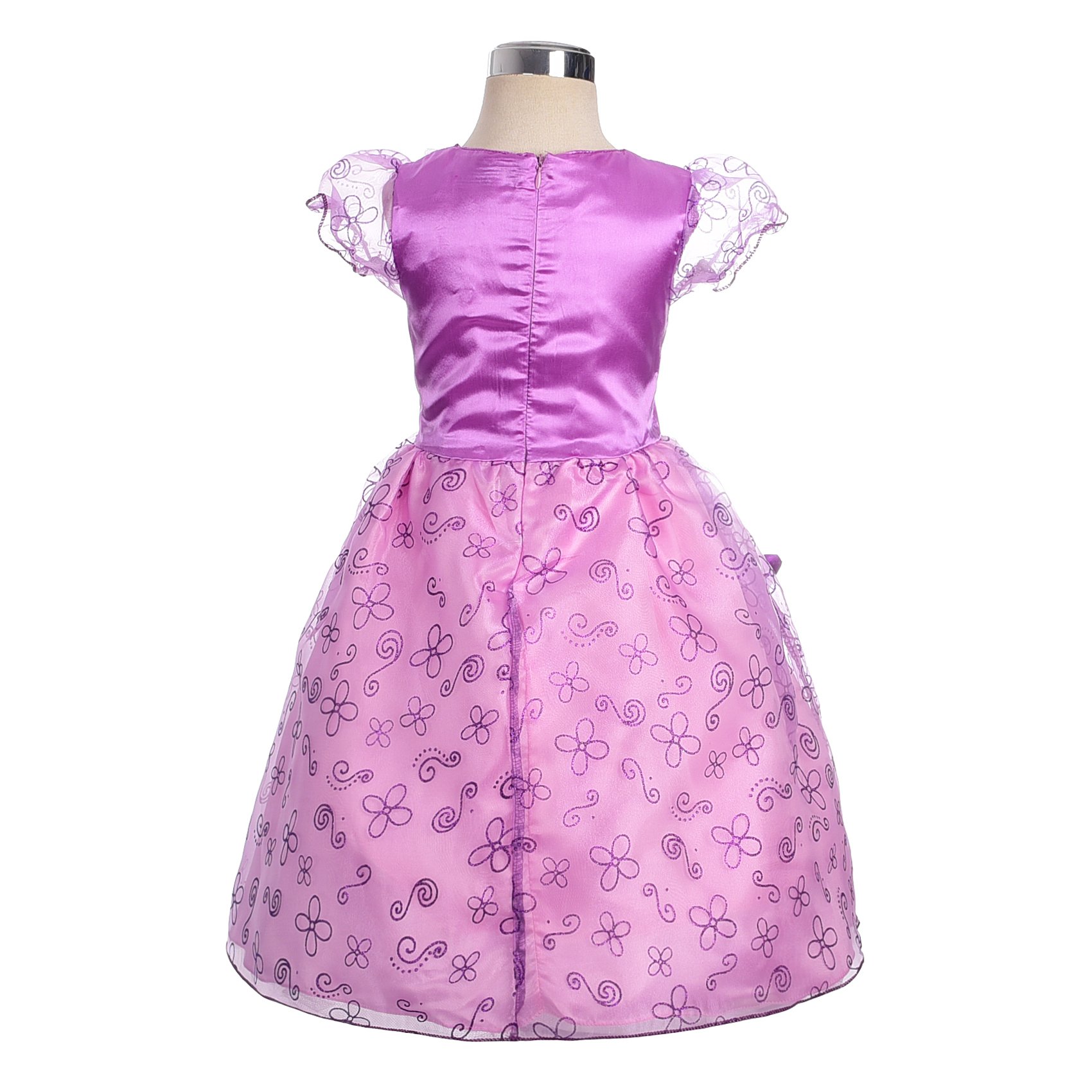 Purple Princess Costume for Toddler Girls - Elegant Daisy Dress for Halloween, Birthday Party & Dress Up Play | Perfect for Photo Shoots & Special Occasions