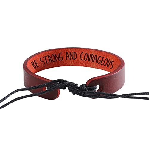 BE STRONG AND COURAGEOUS