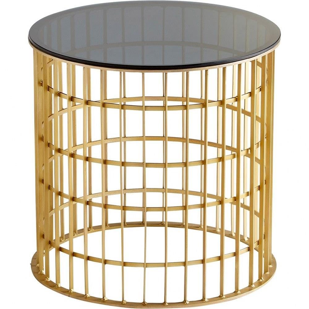 Kingdom Side Table - 24 Inches Tall, 23 Inches Wide - Perfect for Living Room, Bedroom & Office Furniture