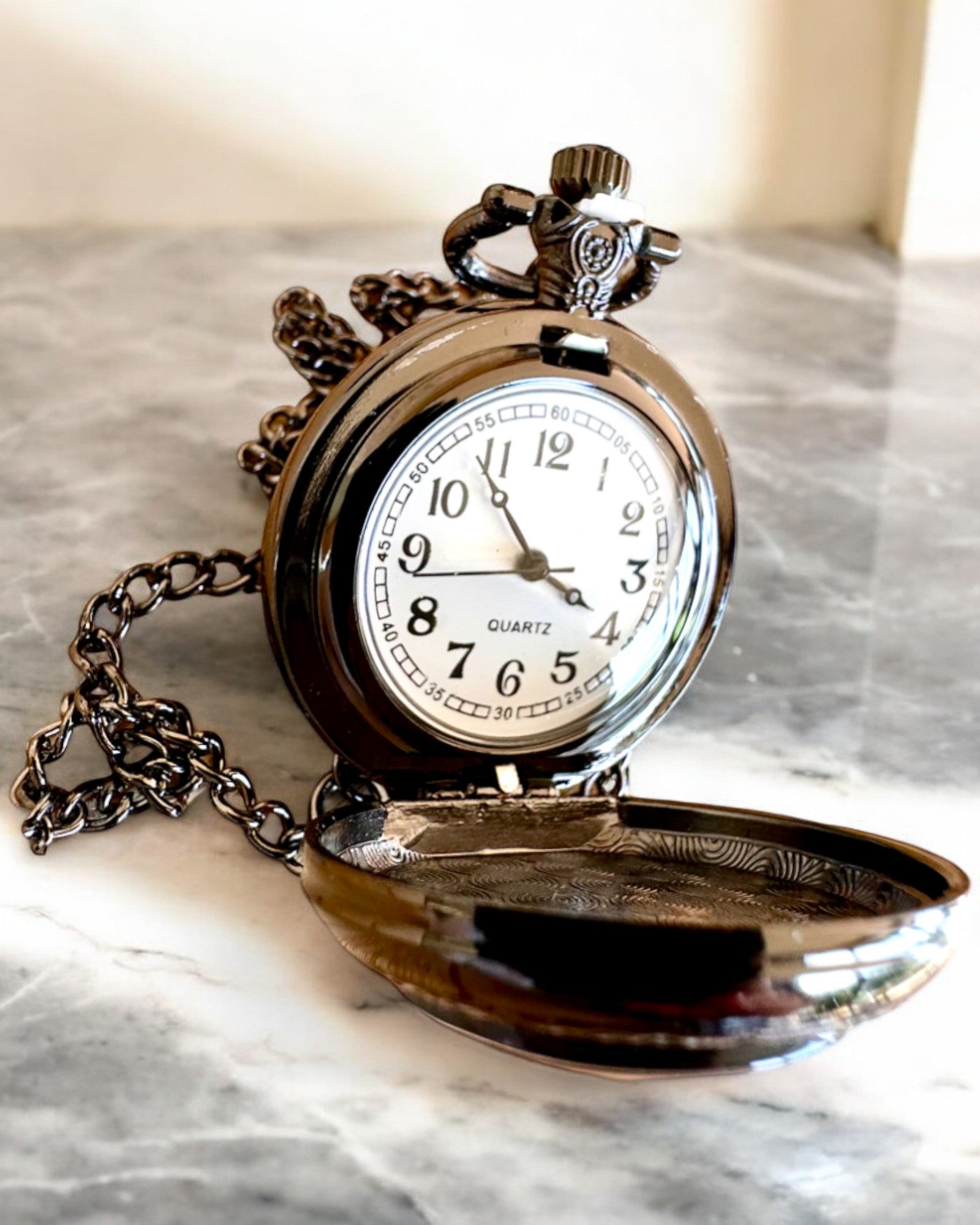 Custom Engraved Pocket Watch 