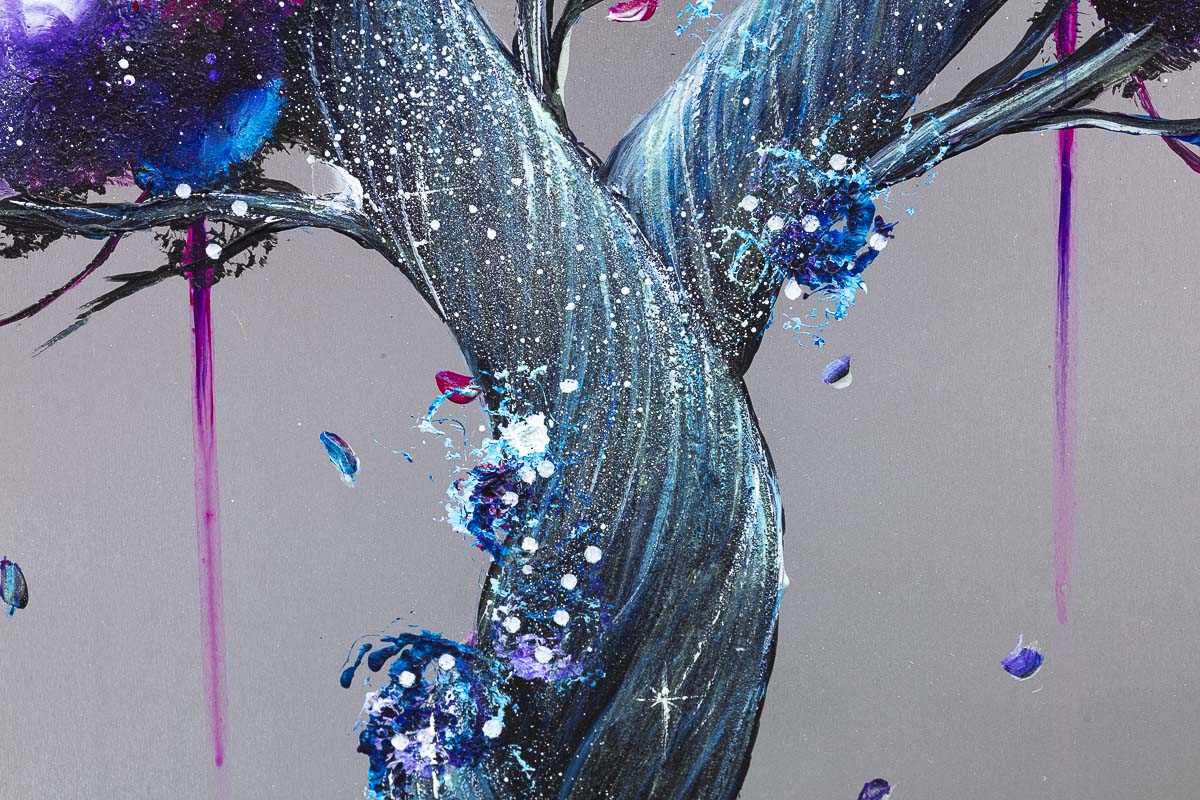 Original 'A Galaxy of Our Own' Artwork - Unique Space-Themed Wall Decor for Home & Office | Perfect Gift for Sci-Fi Lovers & Astronomy Enthusiasts