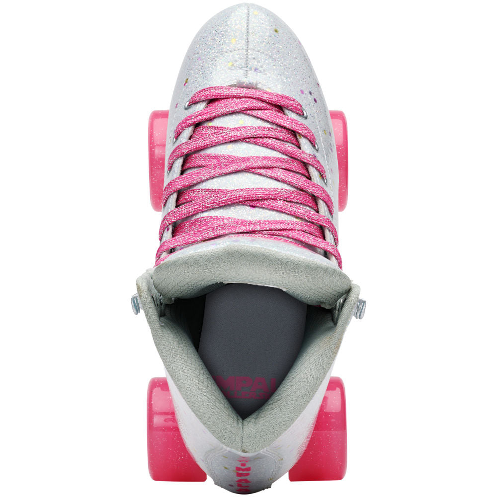 Impala Quad Roller Skates for Women & Men - Confetti Design - Outdoor & Indoor Skating - Perfect for Rinks, Parks, and Roller Derby