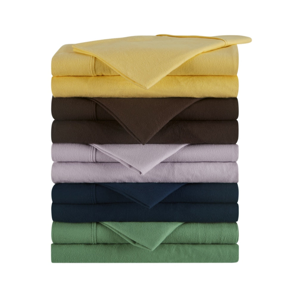 150GSM Soft Cotton Flannel Bed Sheet Set - Orchid Purple Single Size for Cozy Winter Nights | Breathable & Hypoallergenic Bedding for Kids & Adults | Fits Standard Single Mattress (39