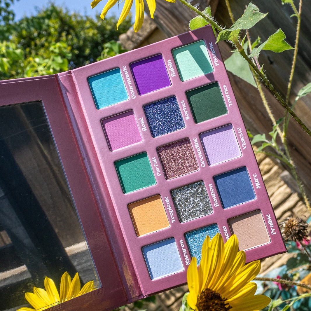 Gourmet Eyeshadow Palette - 12 Highly Pigmented Matte & Shimmer Shades for Professional Makeup | Perfect for Day to Night Looks, Bridal & Party Makeup