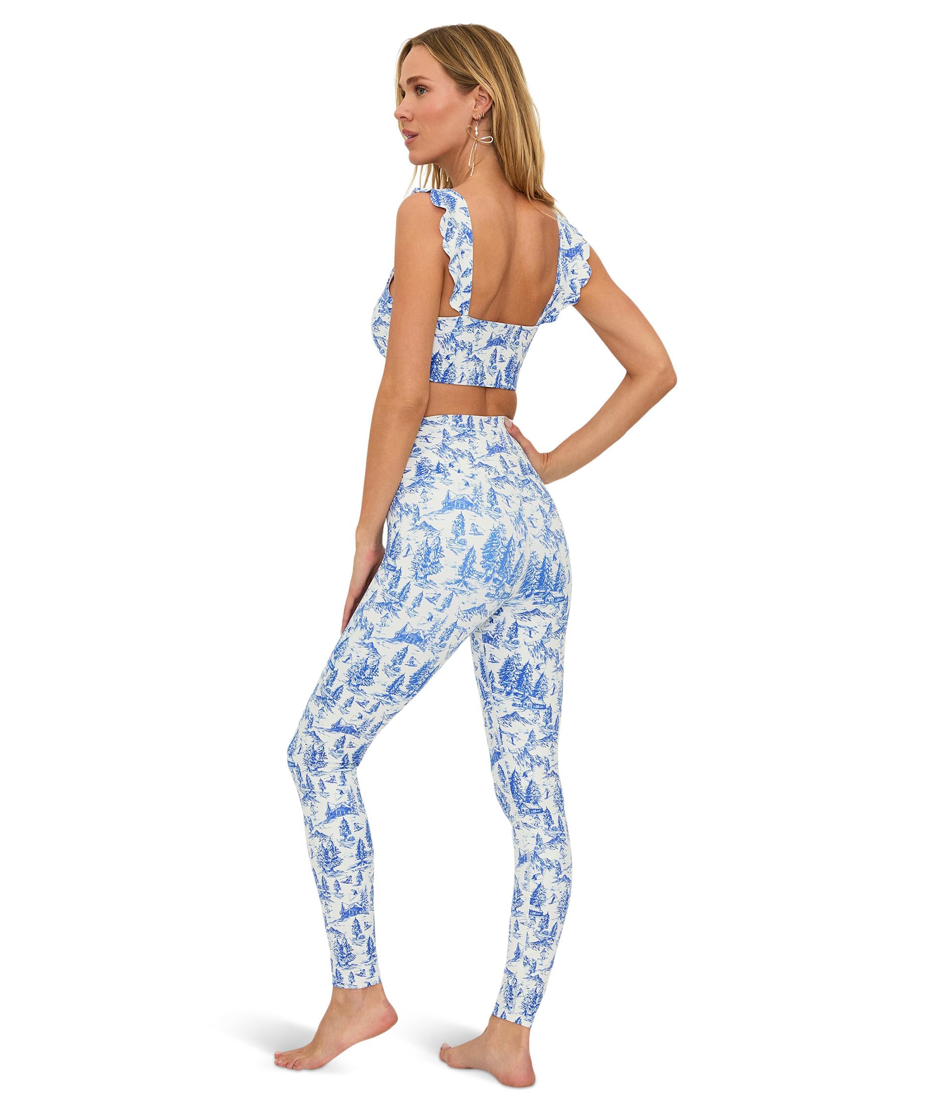 Beach Riot Women's High Waisted Yoga Leggings - Soft & Stretchy Workout Pants for Running, Gym & Lounge Wear