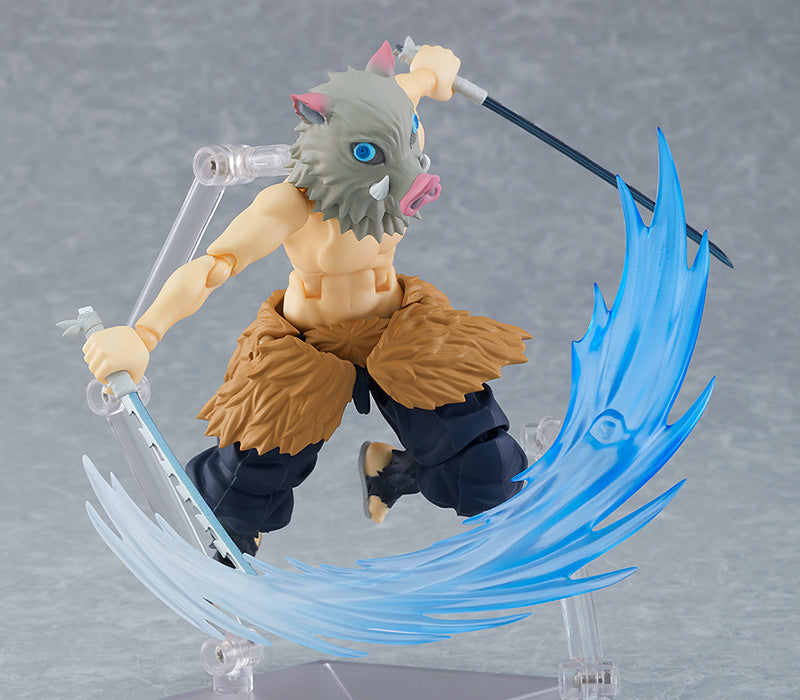 Figma #533 DX Inosuke Hashibira Action Figure - Demon Slayer: Kimetsu no Yaiba Anime Collectible for Display & Cosplay