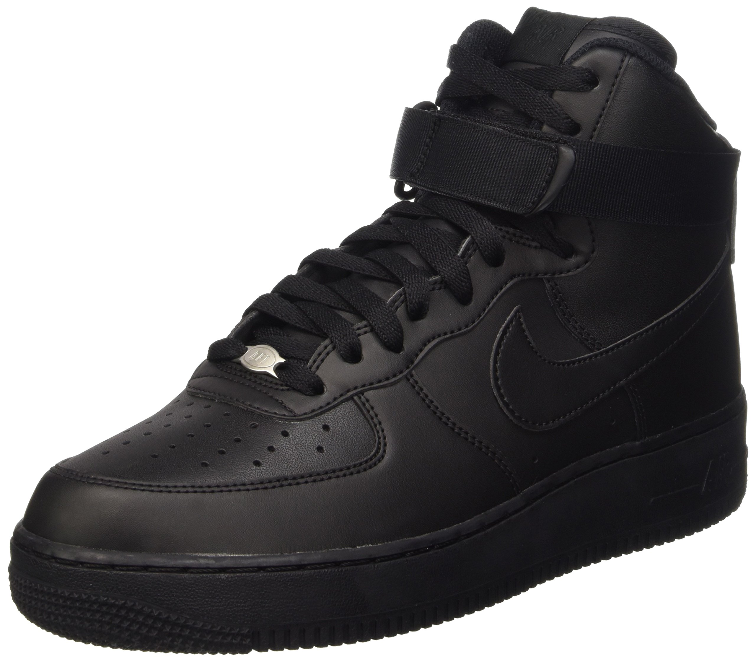 Nike Air Force 1 '07 Men's Basketball Shoes - White/Black - Classic Sneakers for Casual Wear, Street Style & Basketball Court