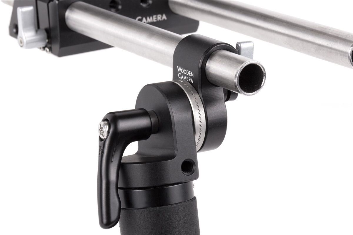 19mm Rod Clamp with ARRI Rosette Adapter - Secure Camera Rigging Accessory for DSLR, Mirrorless & Cinema Cameras - Perfect for Film Production, Vlogging & Studio Setups