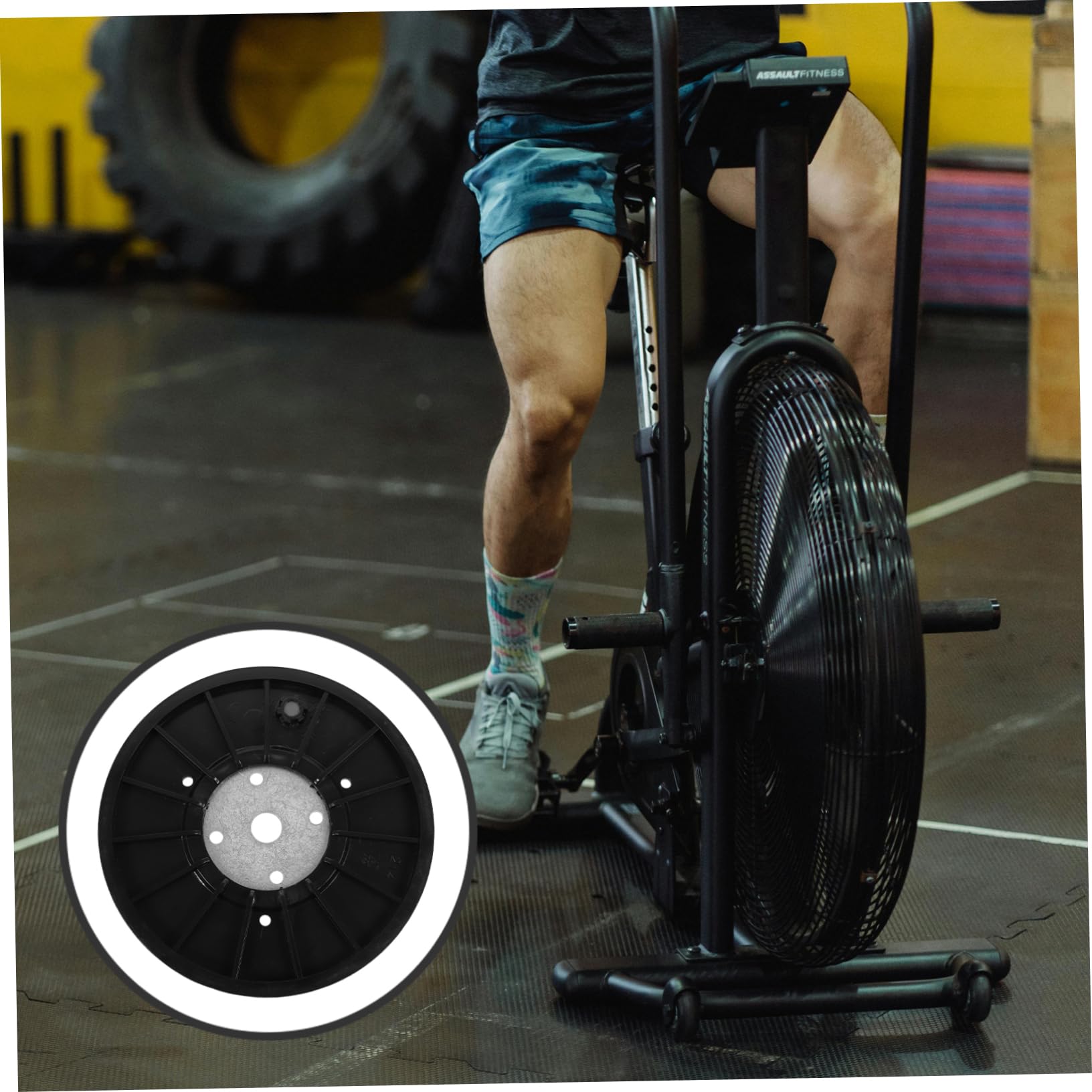 BESPORTBLE 2-Pack Dynamic Bike Belt Wheels for Exercise Bikes - Durable ABS Home Gym Replacement Parts - Perfect for Indoor Cycling, Spin Bikes & Fitness Equipment Maintenance
