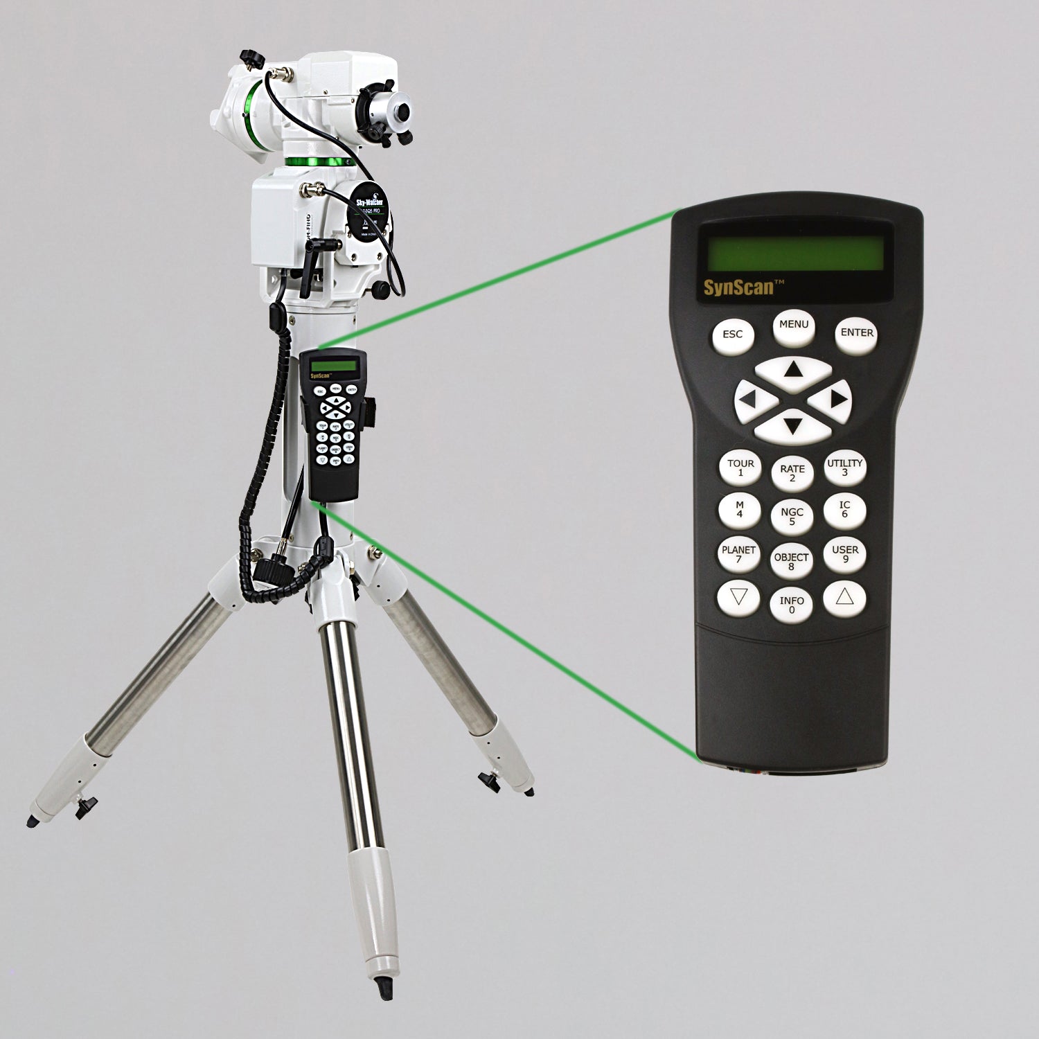 Sky Watcher AZ EQ5 Equatorial Mount - Premium Telescope Mount for Astrophotography & Stargazing - Perfect for Backyard Astronomy & Night Sky Observation