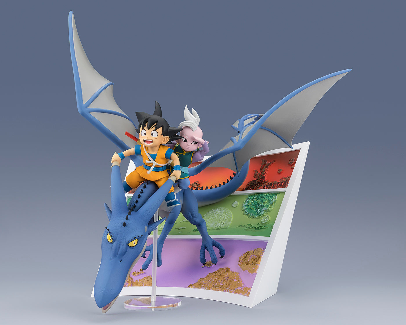 Figuarts Zero Dragon Ball Daima Son Goku & Supreme Kai Mini Action Figures - Anime Collectibles for Display, Gifts & Dragon Ball Fans