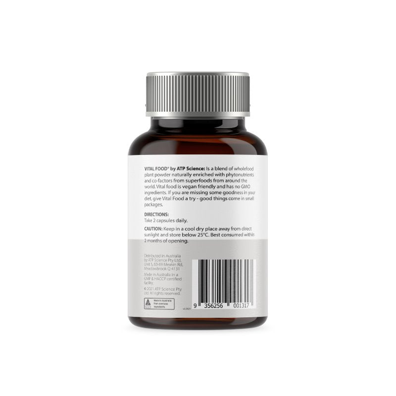 ATP Science Vital Foods - Premium Organic Superfood Blend for Energy & Immunity | Perfect for Smoothies, Shakes & Healthy Meal Boosts