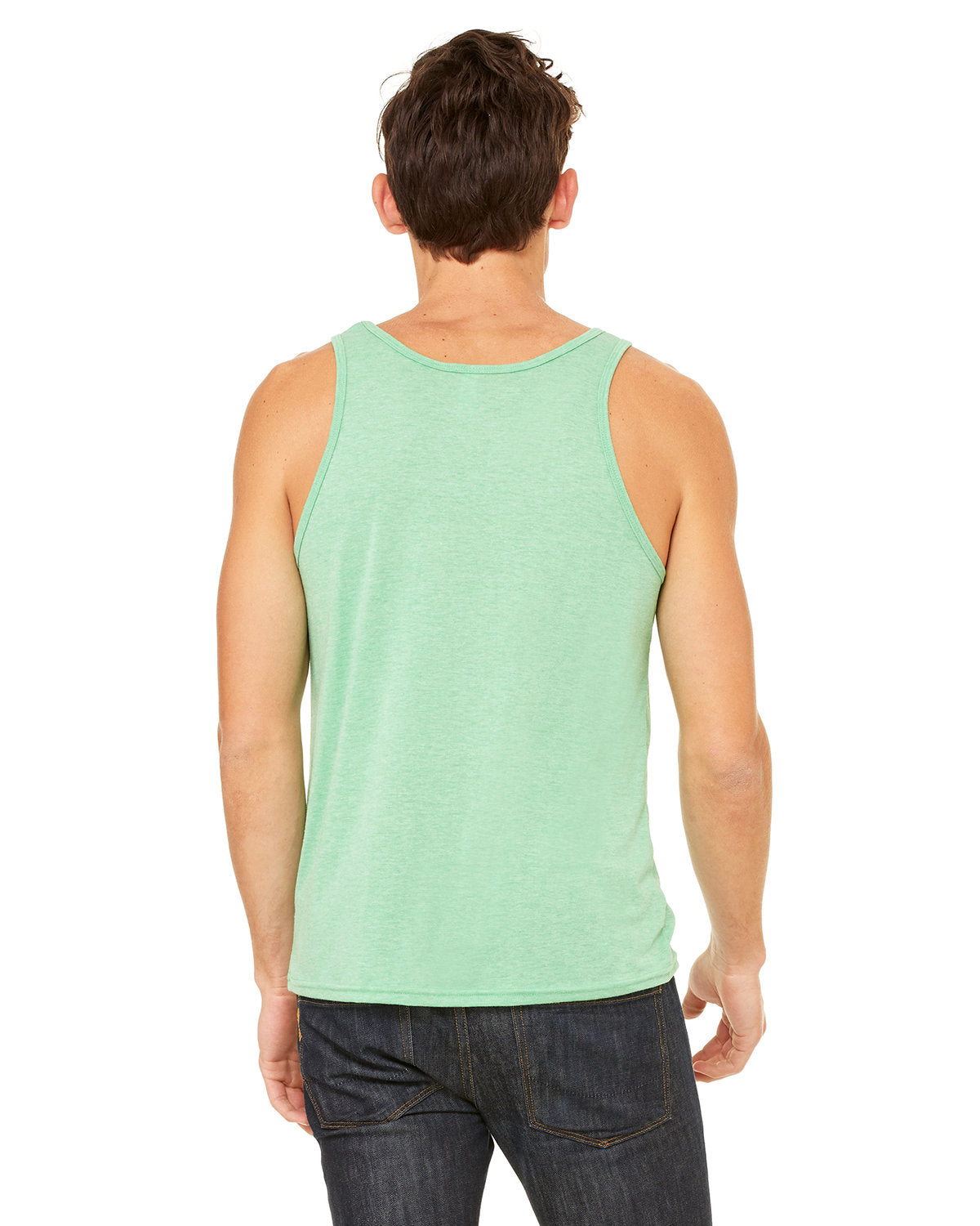 Bella + Canvas 3480 Unisex Jersey Tank Top - Soft Cotton Spaghetti Strap Sleeveless Shirt for Men & Women - Perfect for Gym, Yoga, Summer Outfits and Layering