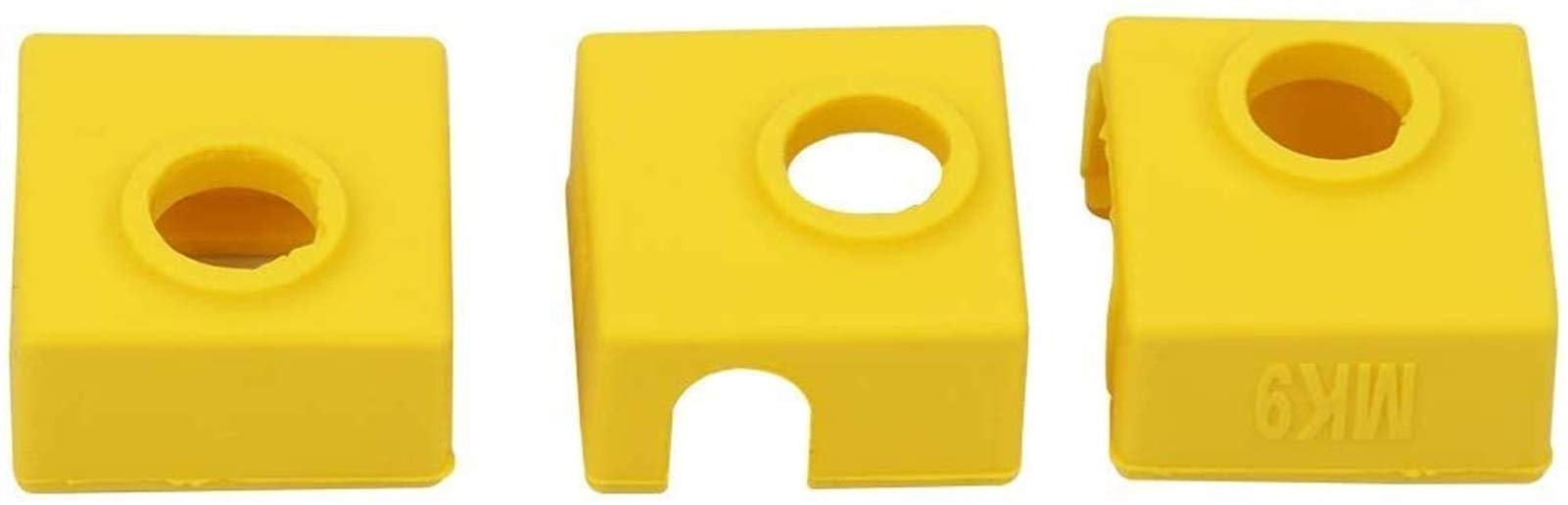 High-Quality Silicone Socks Wrap Case for MK9 Aluminum Block - 3D Printer Heating Block Protection Cover | Perfect for Ender 3, CR-10, and More | Prevents Heat Loss & Improves Print Quality