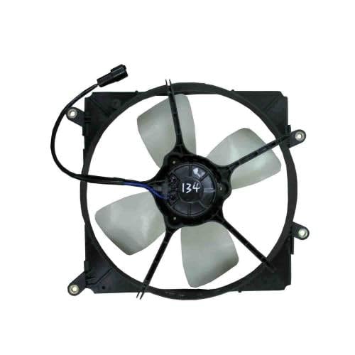 Go-Parts - Replacement Radiator Cooling Fan Assembly Compatible with 1988-1991 Toyota Corolla (Part# TO3115123) - Durable Cooling Solution for Engine Overheating Prevention