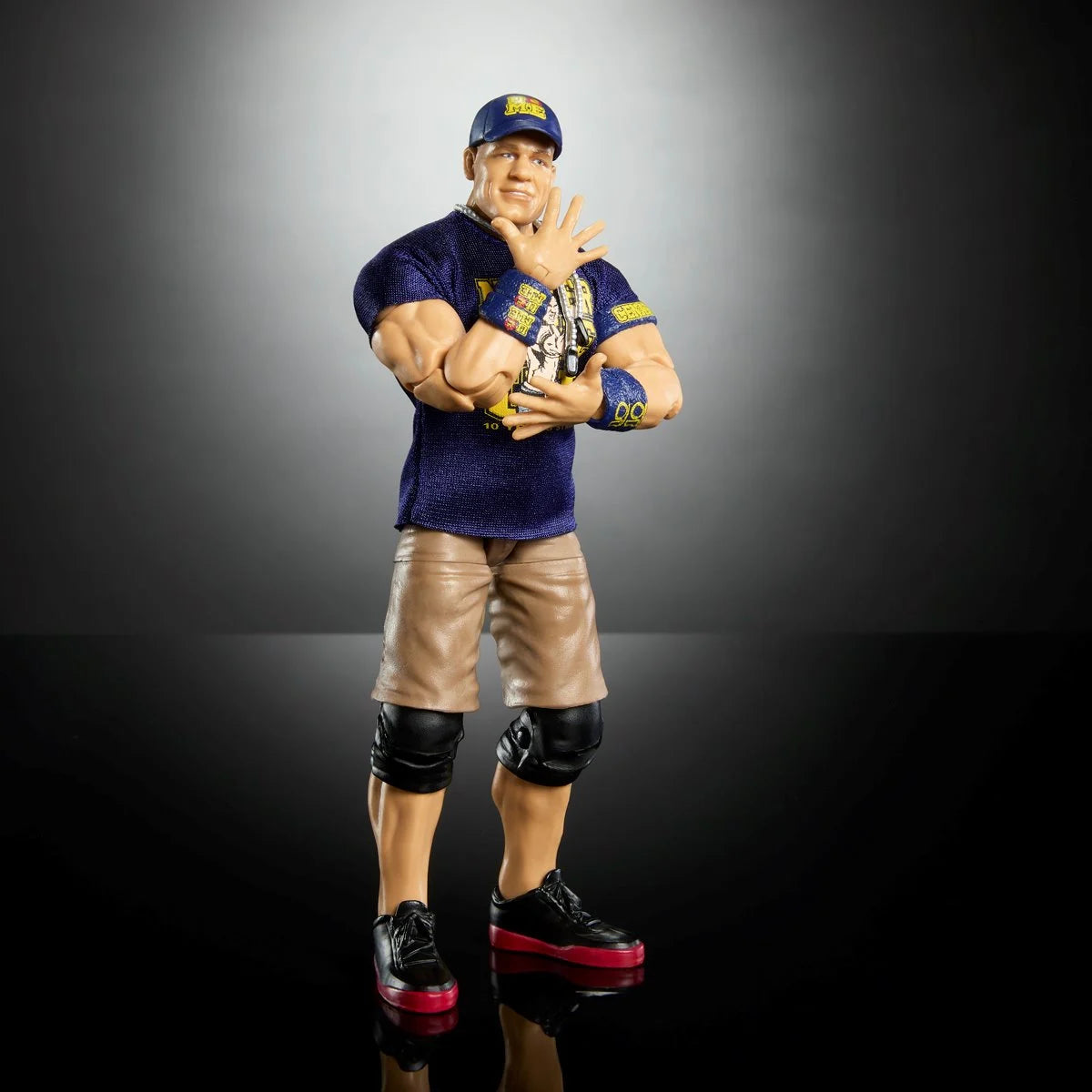 John Cena WWE Elite Collection Greatest Hits 2025 Action Figure - Authentic WWE Wrestling Collectible for Fans & Display - Perfect for Home Decor, Gift Giving, and Wrestling Memorabilia Collections