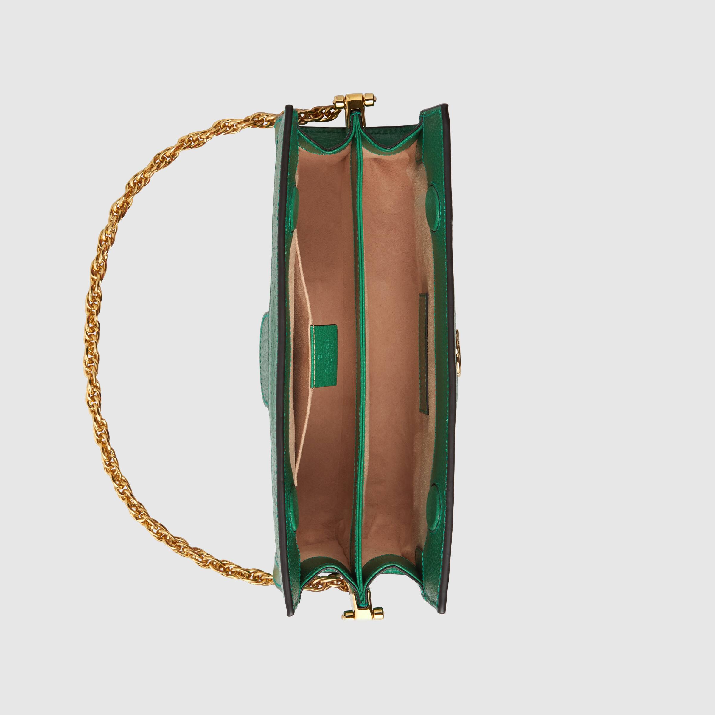 Gucci Ophidia GG Flora Small Shoulder Bag in Green | Luxury Crossbody Bag for Women | Perfect for Date Night, Travel & Everyday Use