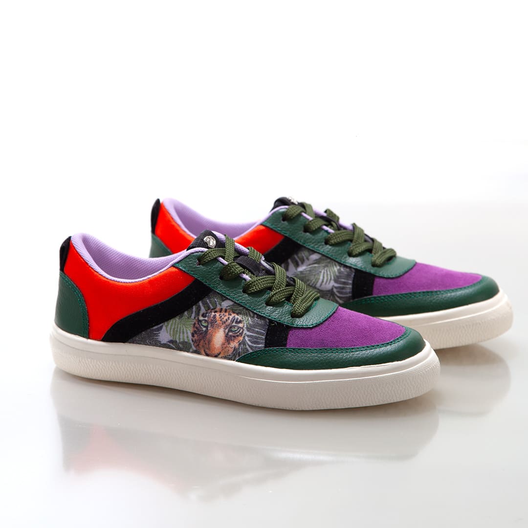 Jaguar Macondas Women's Casual Leather Sneakers - Stylish & Comfortable Shoes for Everyday Wear, Walking & Outfits