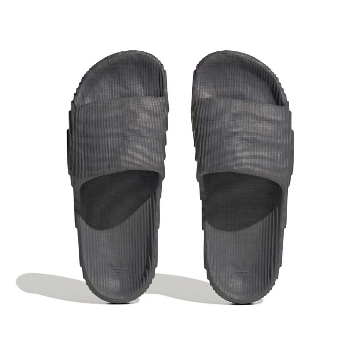 Adilette 22 Comfort Slides - Grey Five Color | Men's & Women's Athletic Shower Sandals | Perfect for Pool, Gym, and Beach Wear