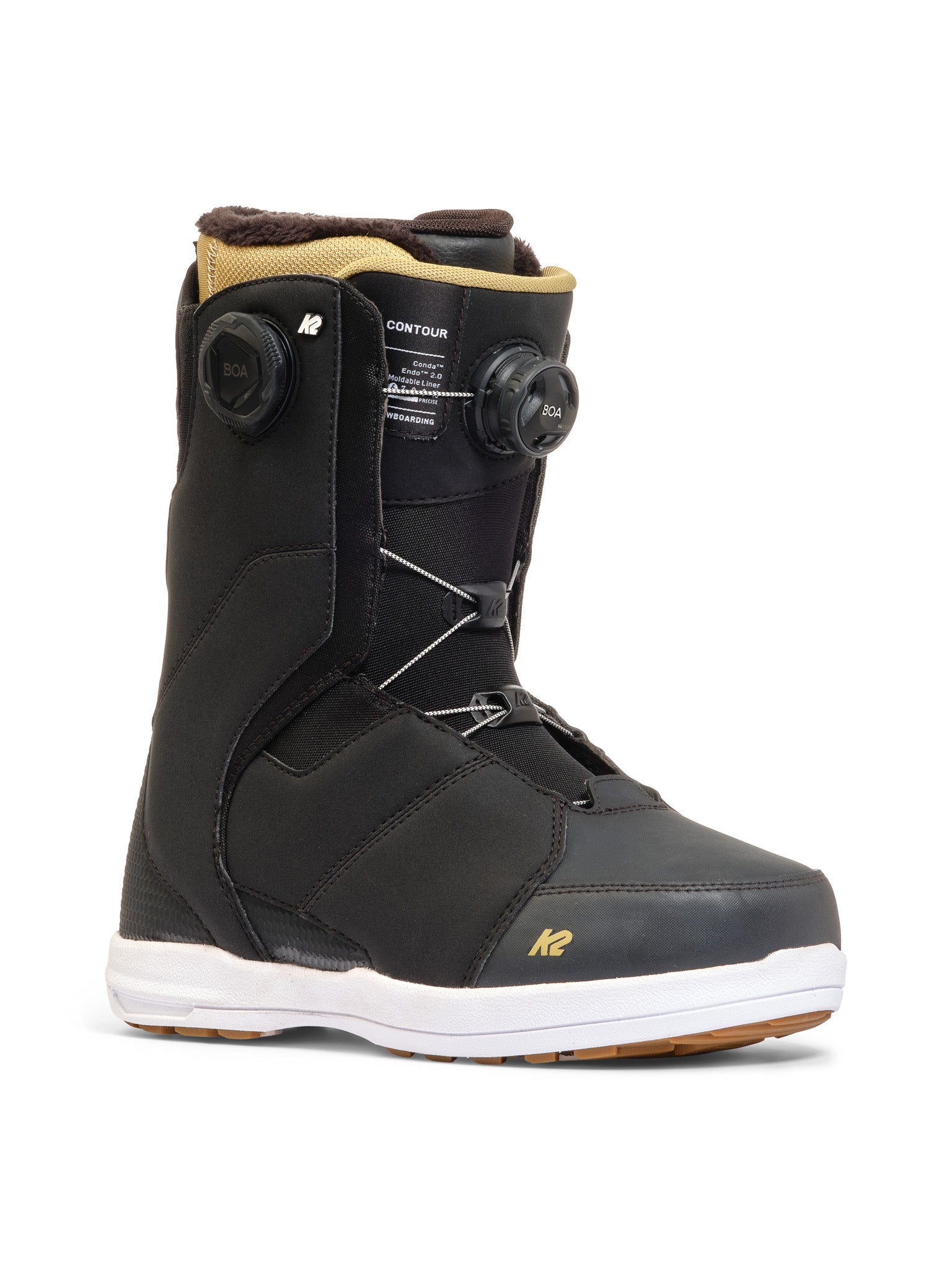 K2 Women's Contour Snowboard Boots 2025 - Comfortable & Supportive Snowboarding Shoes for Women | Perfect for All-Mountain Riding & Freestyle Snowboarding