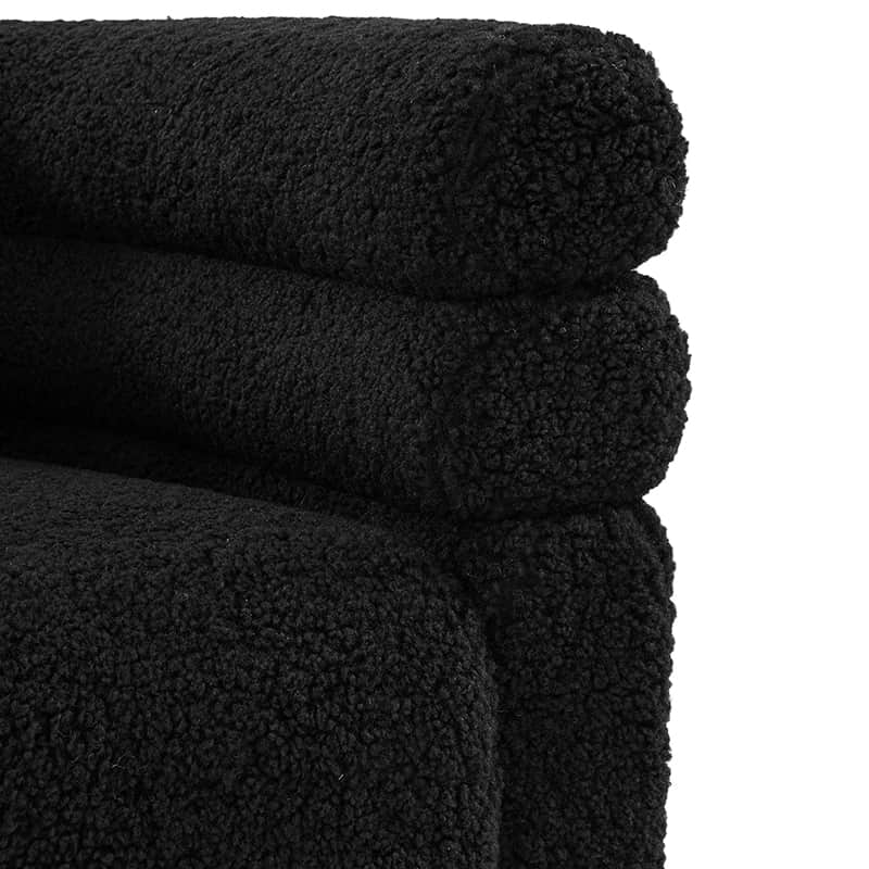 Benita 360 Degree Swivel Office Chair with Chenille Fabric & Plush Pillow - Ergonomic Desk Chair for Home Office, Gaming, and Study