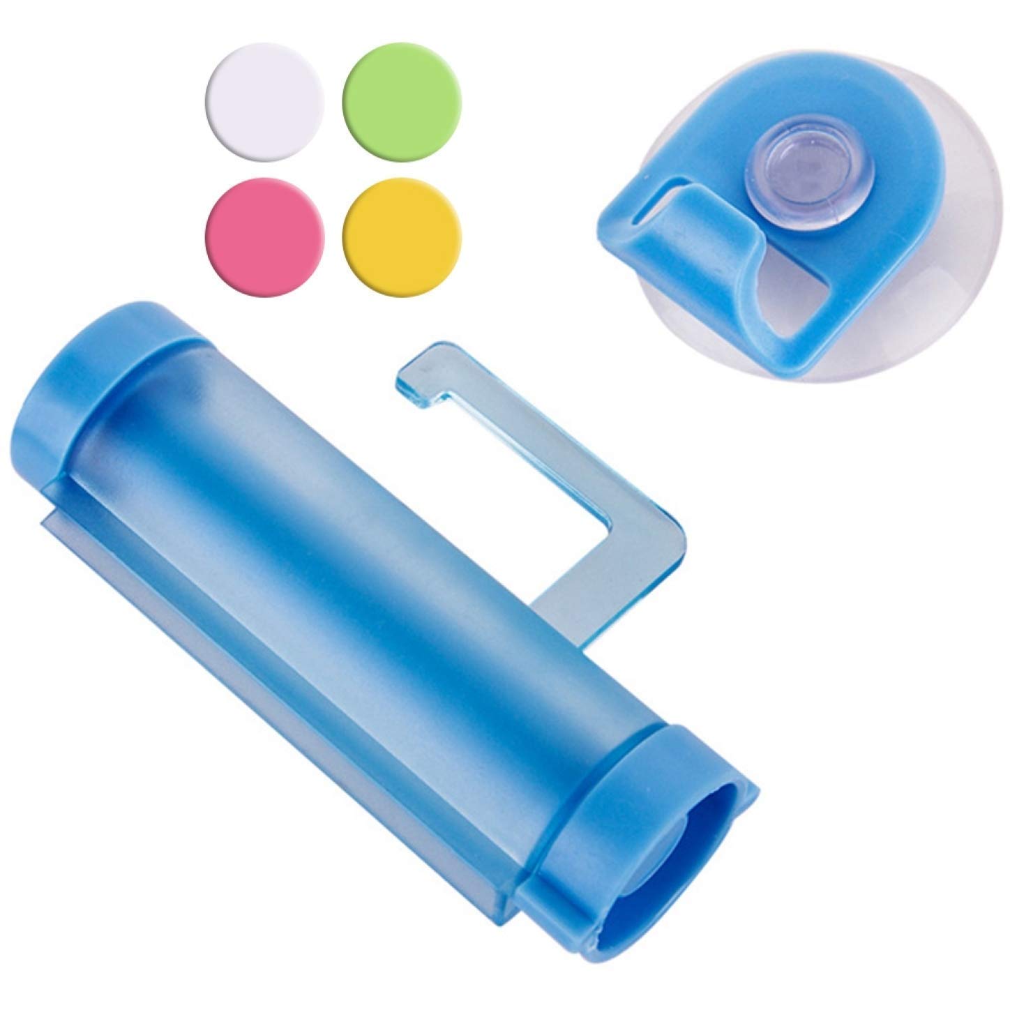 U-M Pulabo Creative Rolling Tube Toothpaste Squeezer - Bathroom Organizer, Wall-Mounted Toothpaste Holder, Eco-Friendly Bath Accessories for Home, Travel & Camping