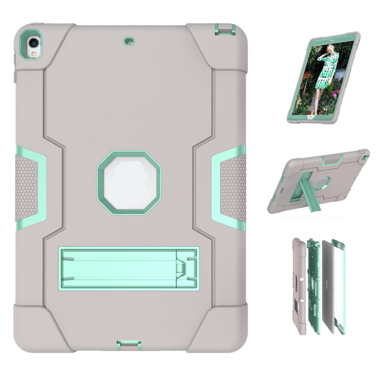 Jaorty 3 in 1 Hybrid Protective Case for iPad Air 3 10.5