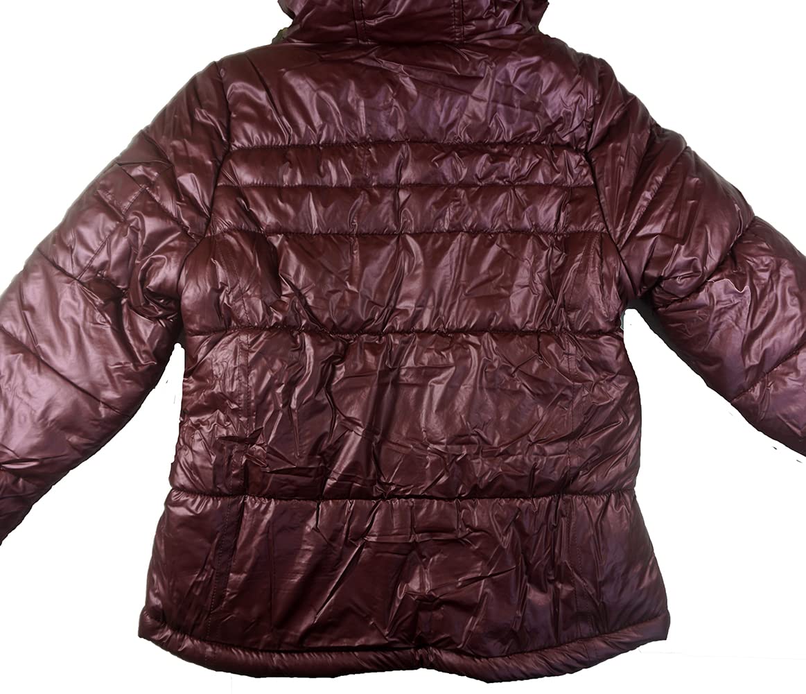 London Fog Girls' Heavyweight Expedition Jacket - Waterproof Winter Coat for Teen Girls, Warm Puffer Jacket with Hood for Outdoor Adventures, Skiing & School