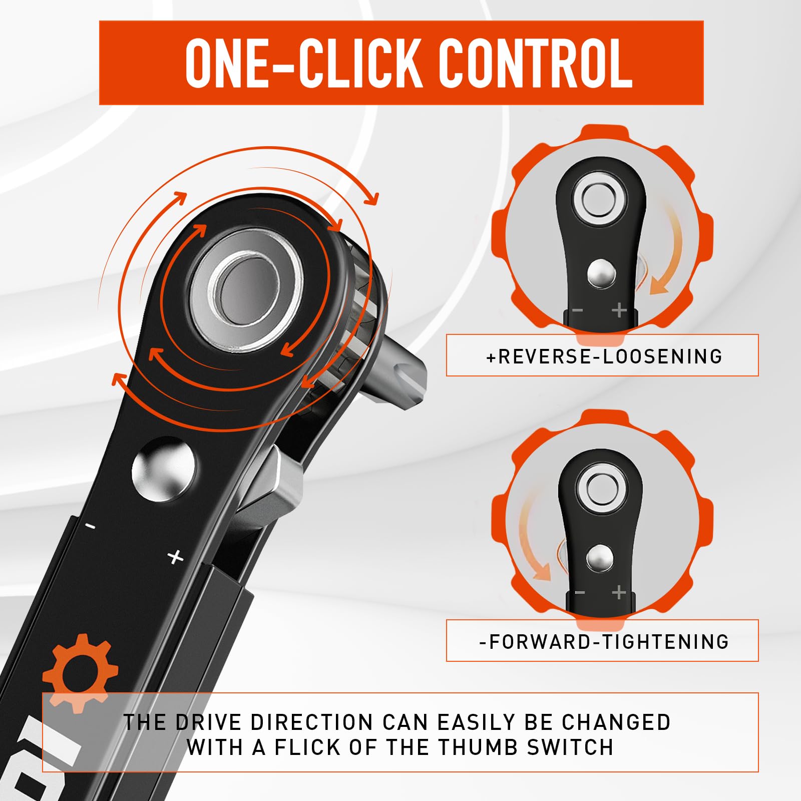 ZOOI 22-in-1 Ratcheting Pocket Screwdriver Set - 90 Degree Right Angle Screwdriver with Low Profile Design - Perfect EDC Tool for Tight Spaces - Ideal Gift for Men, DIY Enthusiasts & Mechanics (Use for Electronics Repair, Automotive Work & Home Improvement Projects)