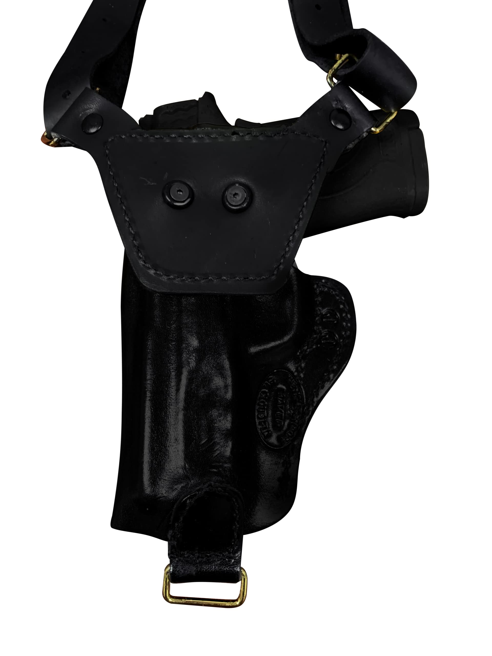 Premium Vertical Shoulder Holster for Glock, Springfield, Sig Sauer, Taurus & S&W - Concealed Carry Comfort - Perfect for Law Enforcement, Security & Outdoor Activities