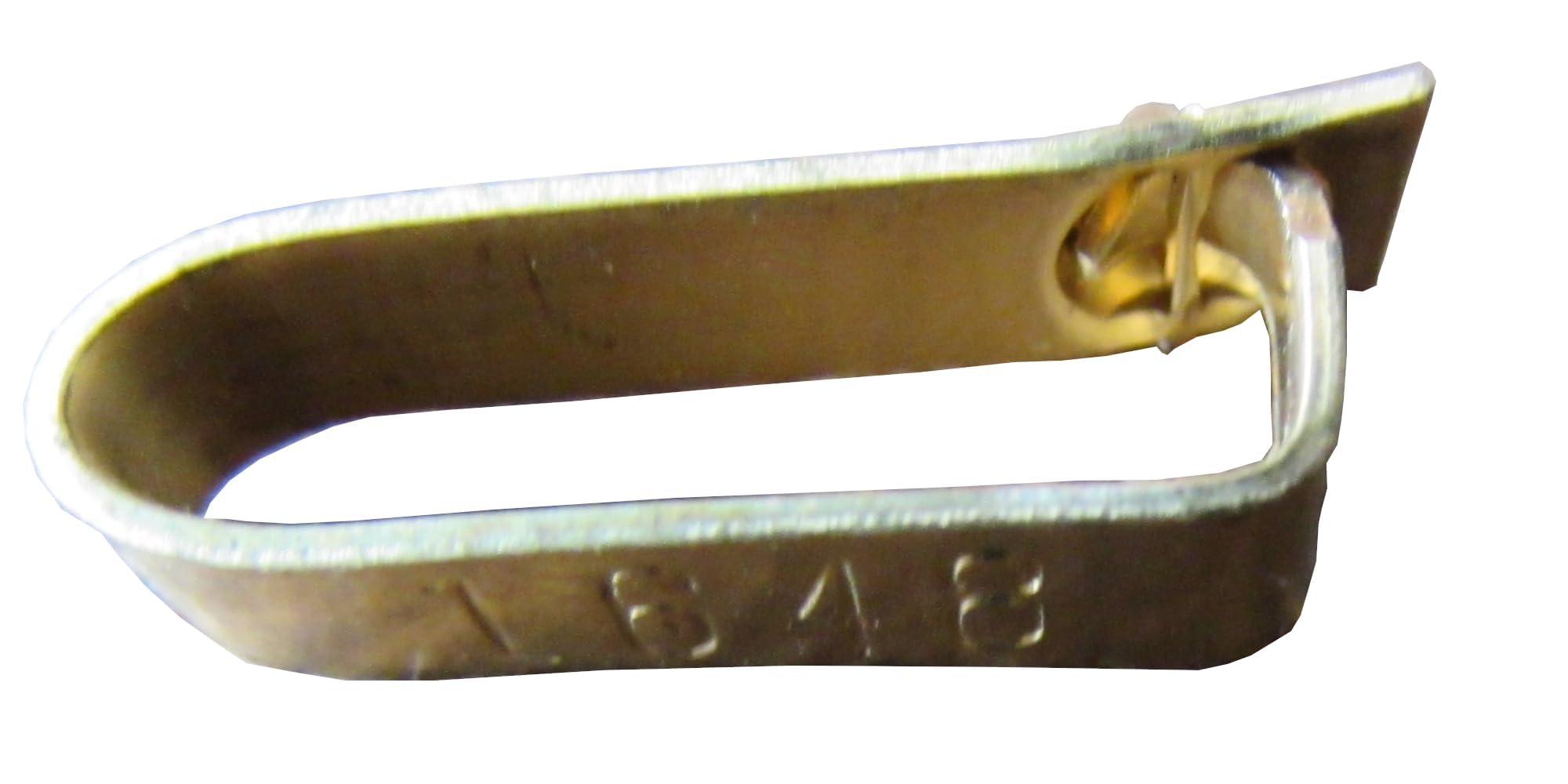 Custom Stamped Brass Jiffy Chicken Wing Bands (300 Pack) - Perfect for Poultry Identification, Farm Organization & Livestock Tracking
