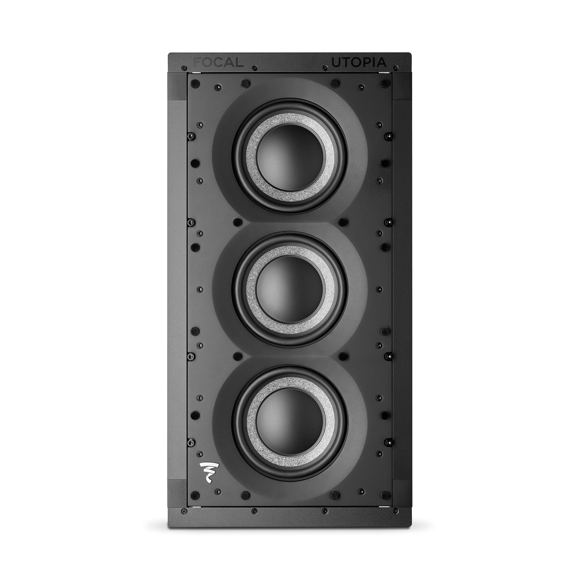 Focal 1000 IWSUB Utopia In-Wall Subwoofer - High-End Home Theater Audio System for Immersive Movie Nights & Music Listening