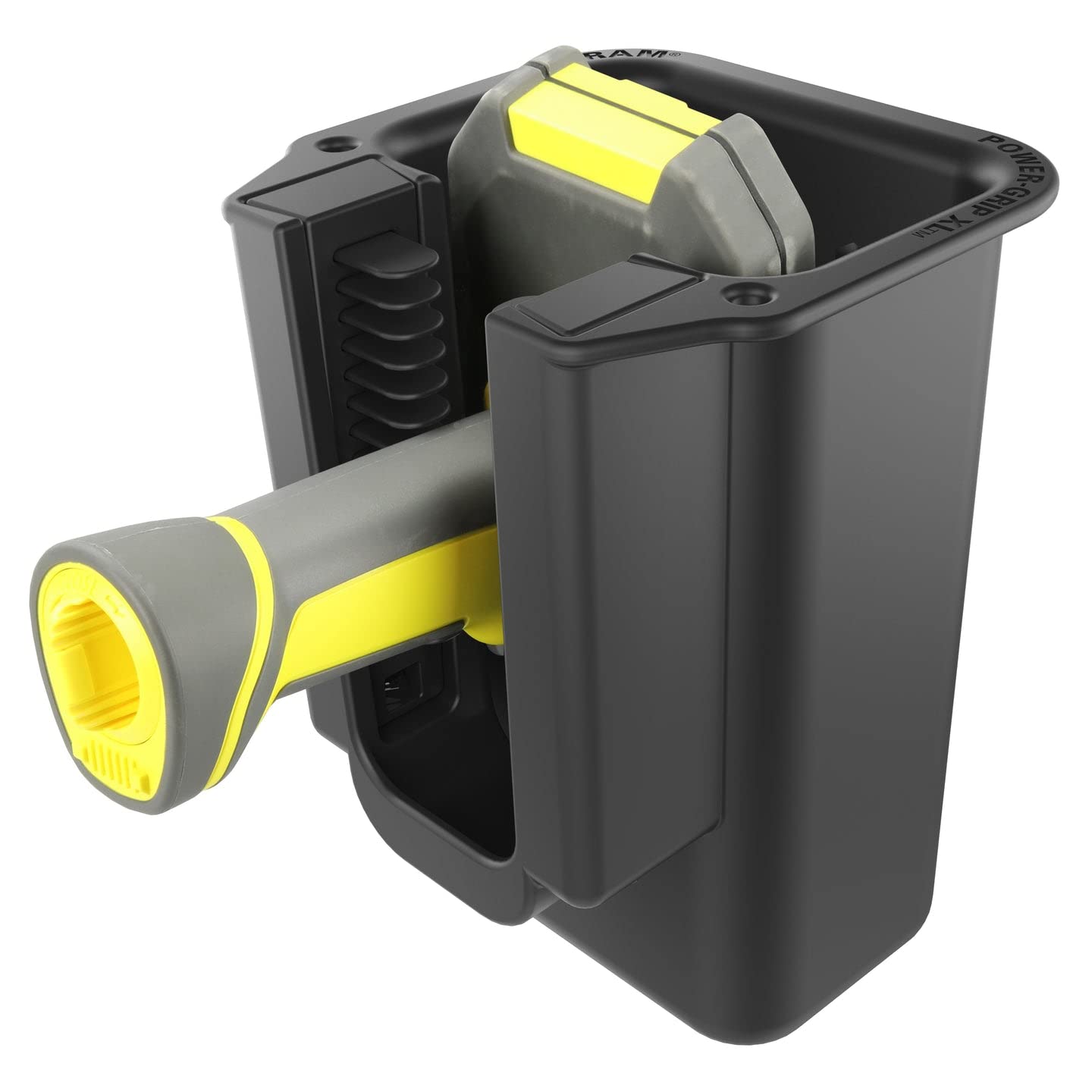 RAM Mounts RAP-450U Power-Grip XL Universal Scanner Gun Holder - Heavy Duty Mounting Solution for Barcode Scanners in Warehouses, Retail Stores & Delivery Trucks
