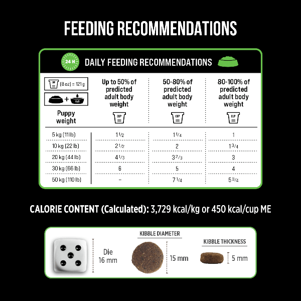 Nutrience SubZero Healthy Puppy Dry Dog Food - Fraser Valley Recipe | High Protein Grain-Free Kibble for Puppies | Perfect for Active Dogs & Training Treats